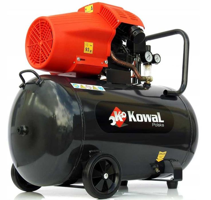 12 Bar KOMPRESOR ZBV 100L olejowy tłokowy sprężarka pompa powietrza