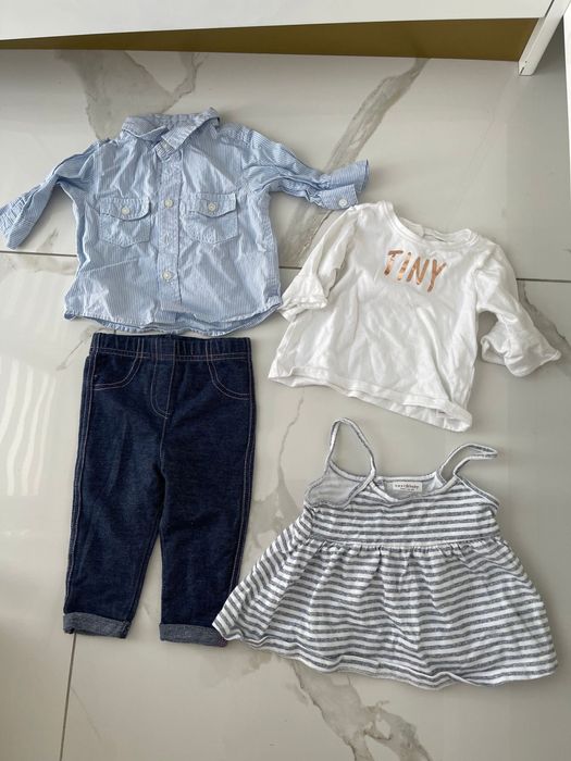 Zestaw ubranek rozmiar 62/74 cm