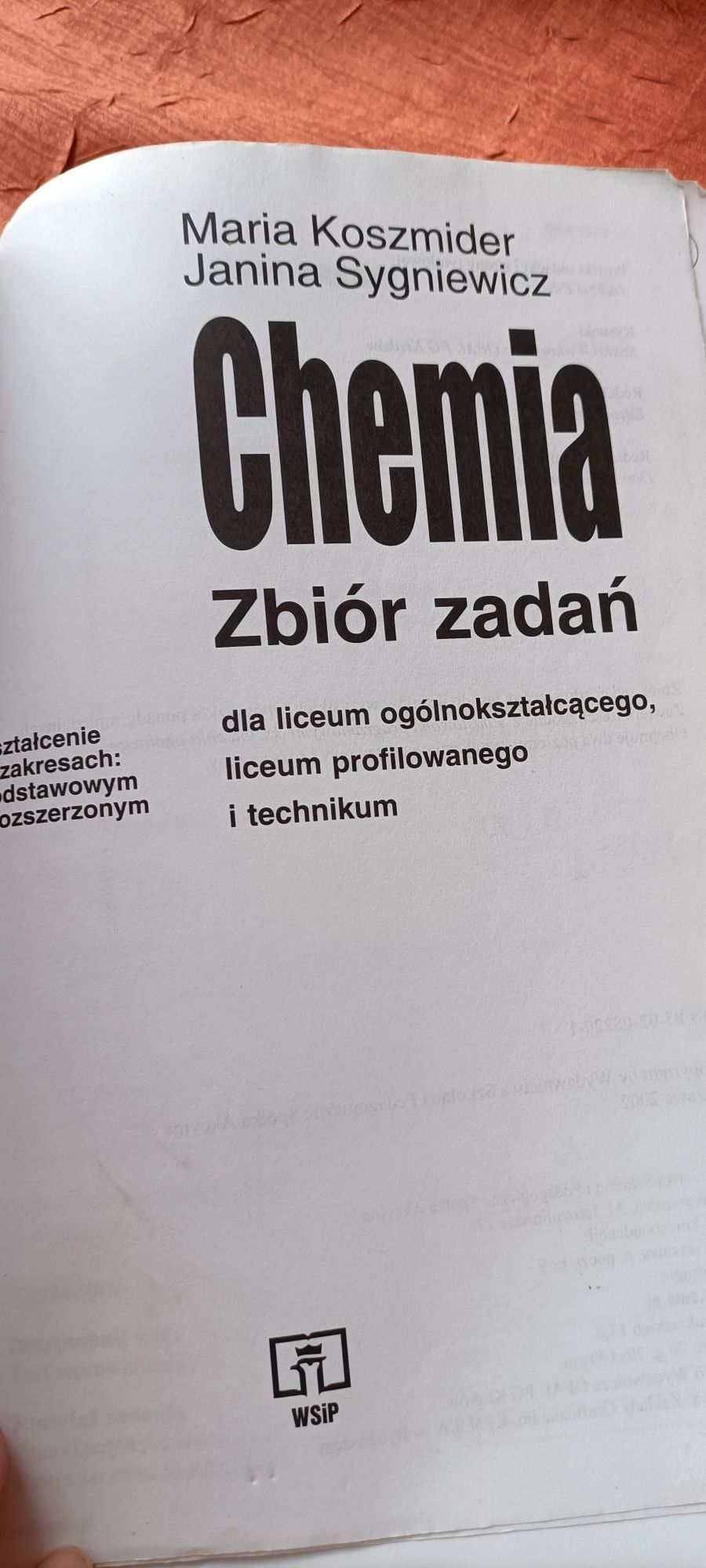 Chemia zbiór zadań