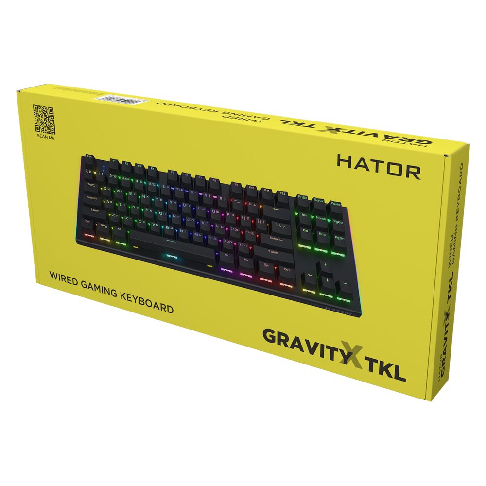клавіатура механічна HATOR Gravity X TKL