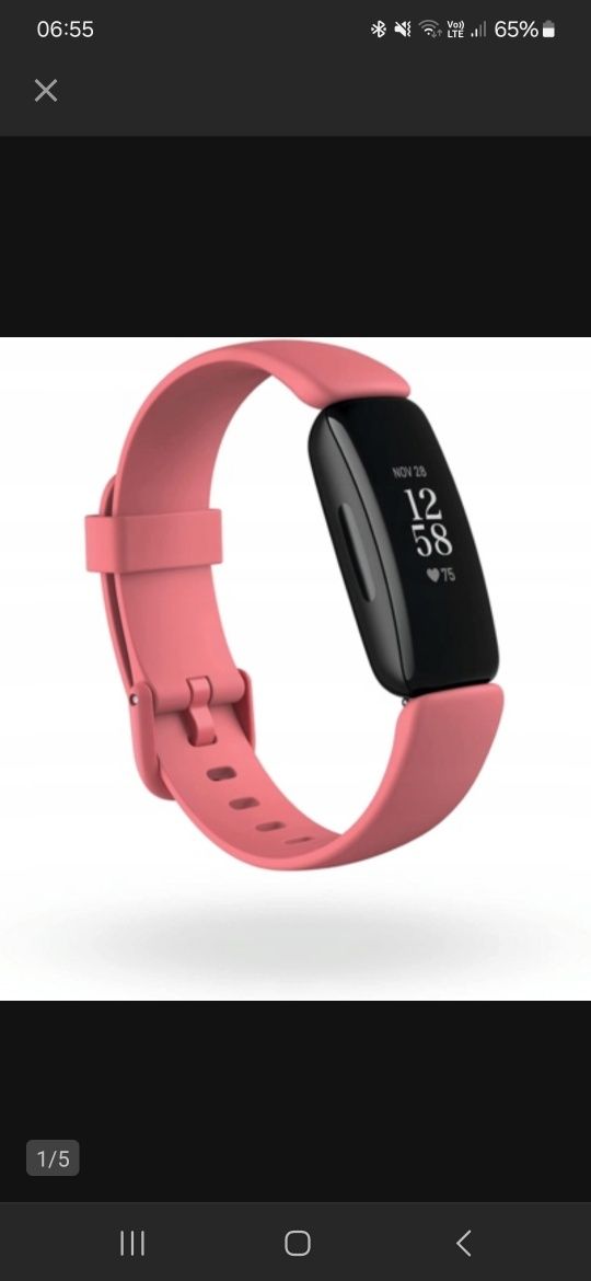 Fitbit Inspire 2 różowa