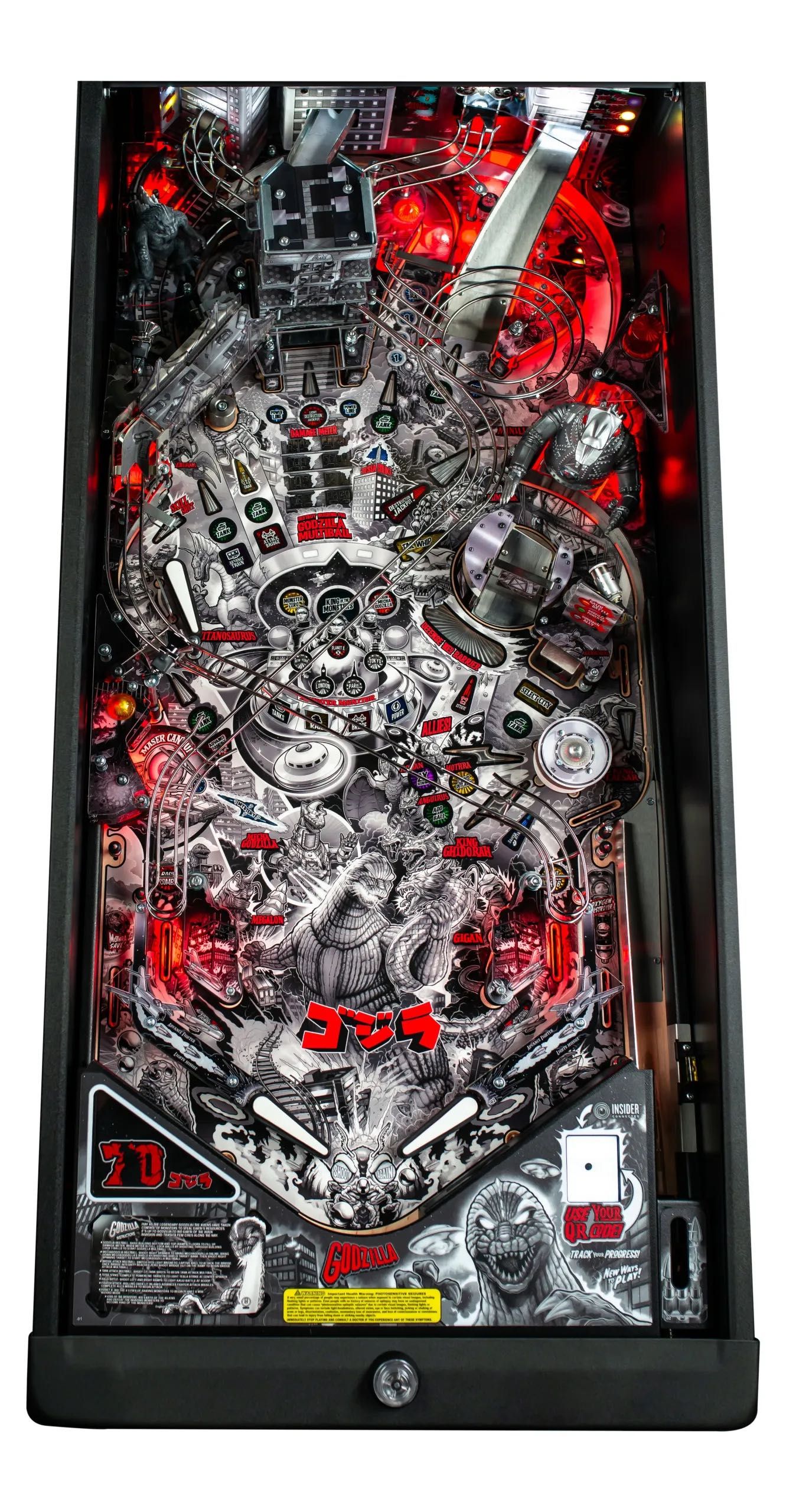 Flipper Pinball GODZILLA 70th Anniversary Edition Stern - nowy