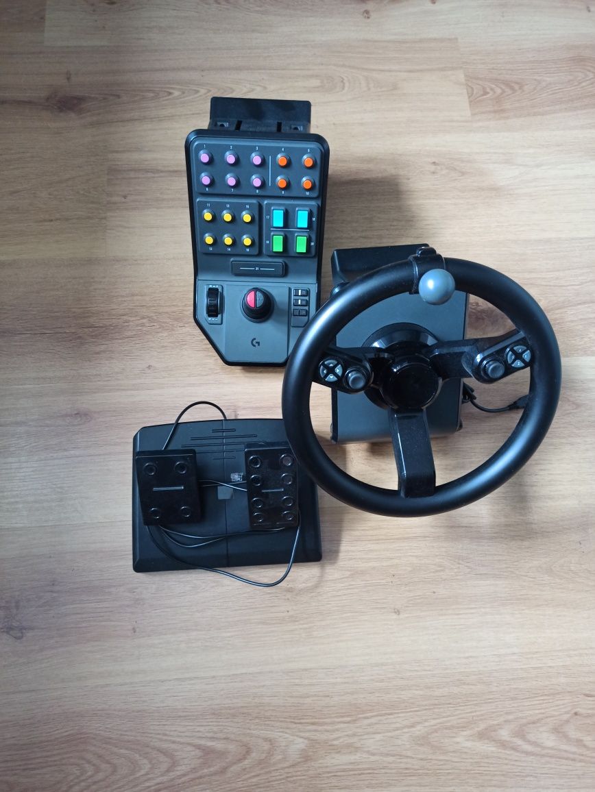 Kierownica Logitech G Siatek Farm Sim