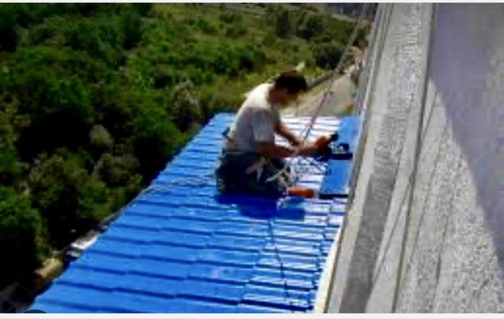 Ремонт монтаж кровли / крыши лоджий балконов Гидроизоляция козырька