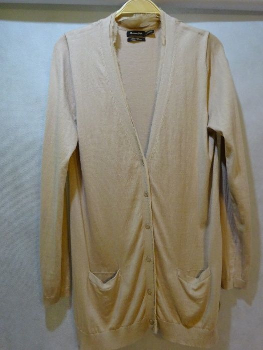 Massimo Dutti sweter beżowy r. M