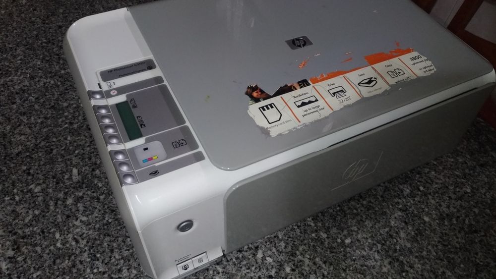 Impressora HP Photosmart C3100 - Cores+Scanner