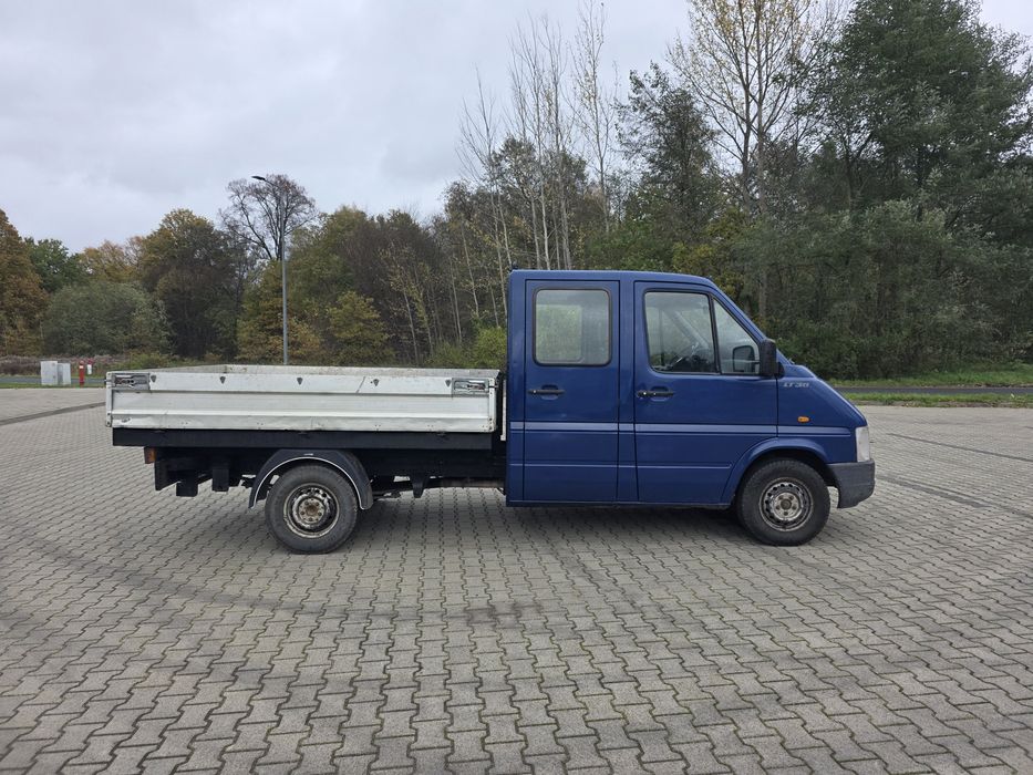 Volkswagen LT 35 doka,brygadówka,skrzynia,długie opłaty