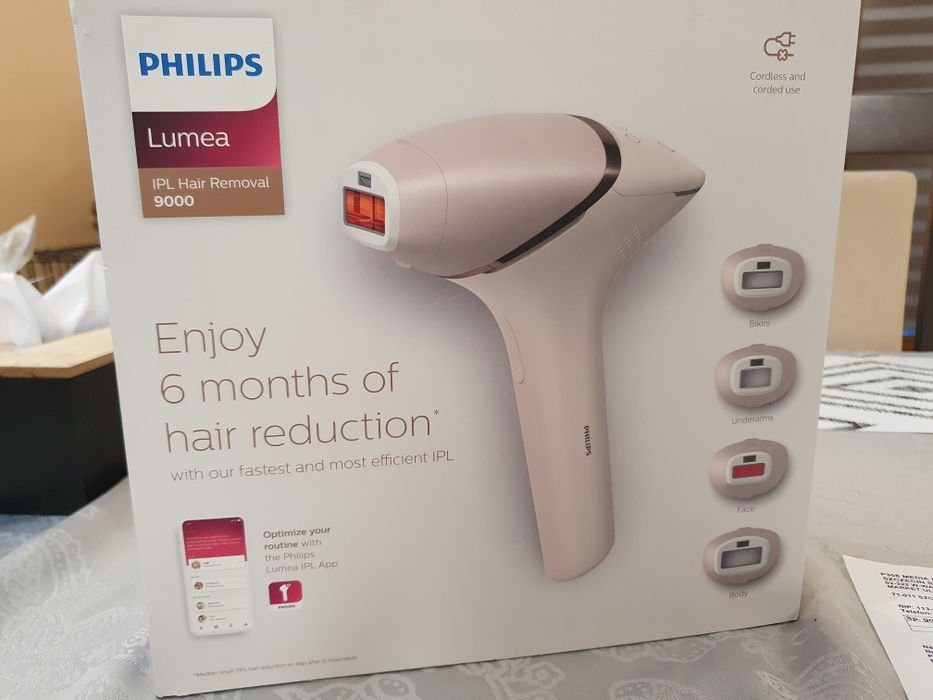 Philips Lumea IPL Hair Removal 9000