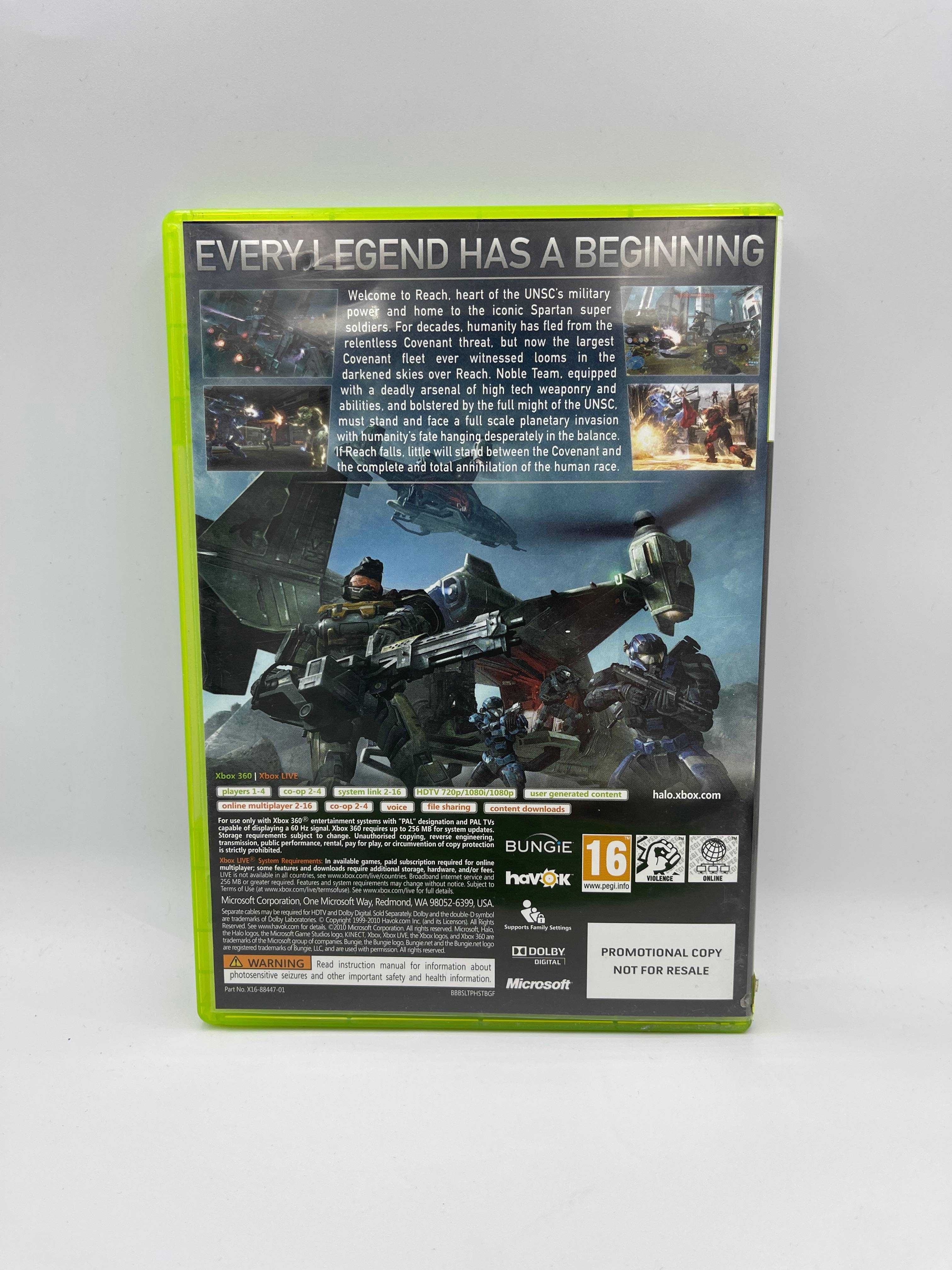 Halo Reach Xbox 360