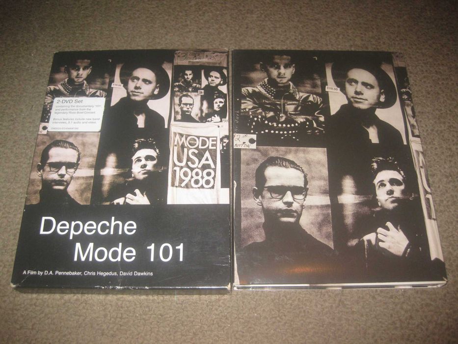 Depeche Mode "101" Edição Especial com 2 DVDs e em Digipack!
