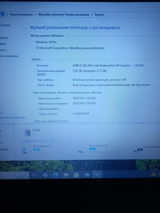 Laptop Acer 5220 sprawny