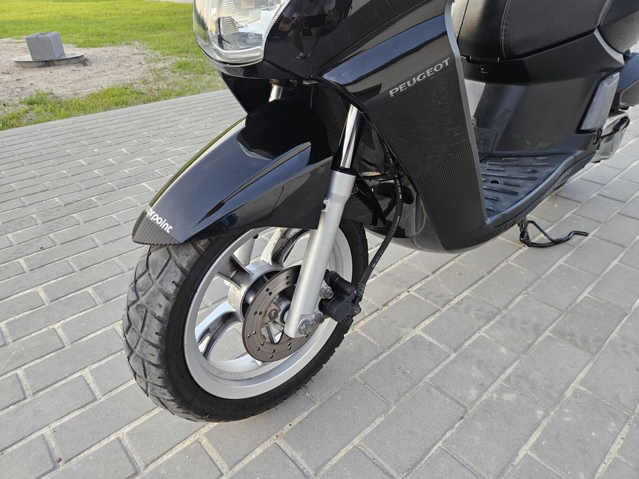 Motorower Peugeot Kisbee 2T, 2019 rok, Transport pod dom, FILM 4k