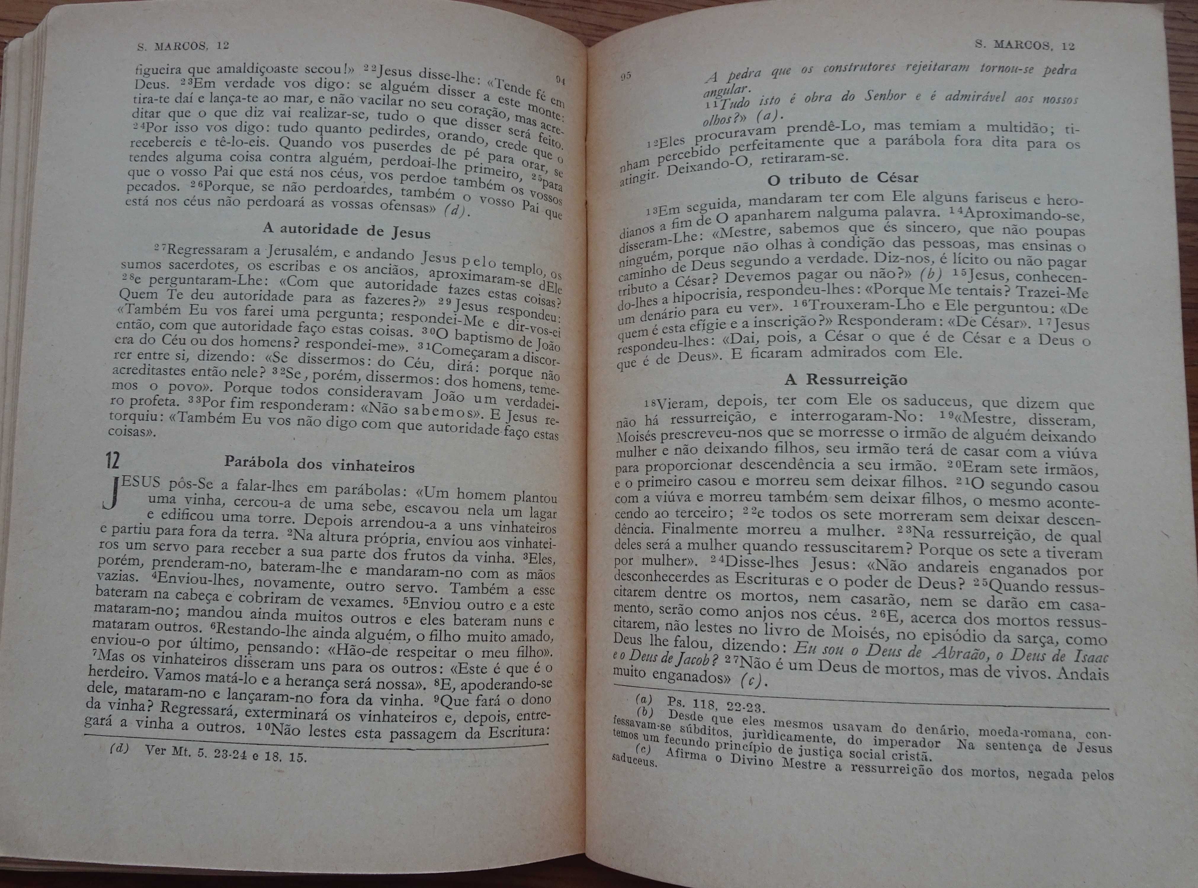 Os Quatro Evangelhos - Ano Edição 1963