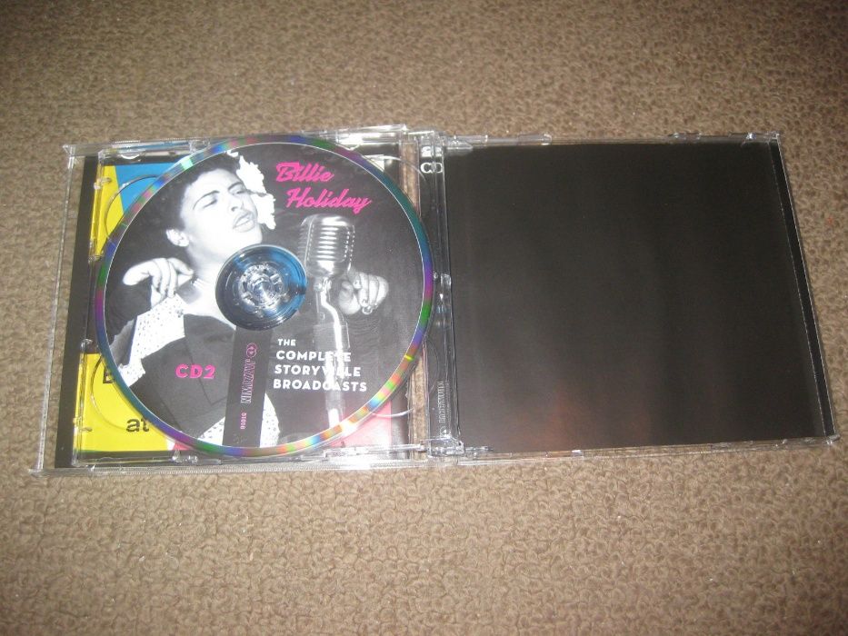 CD Duplo da Billie Holiday "The Complete Storyville Broadcast"