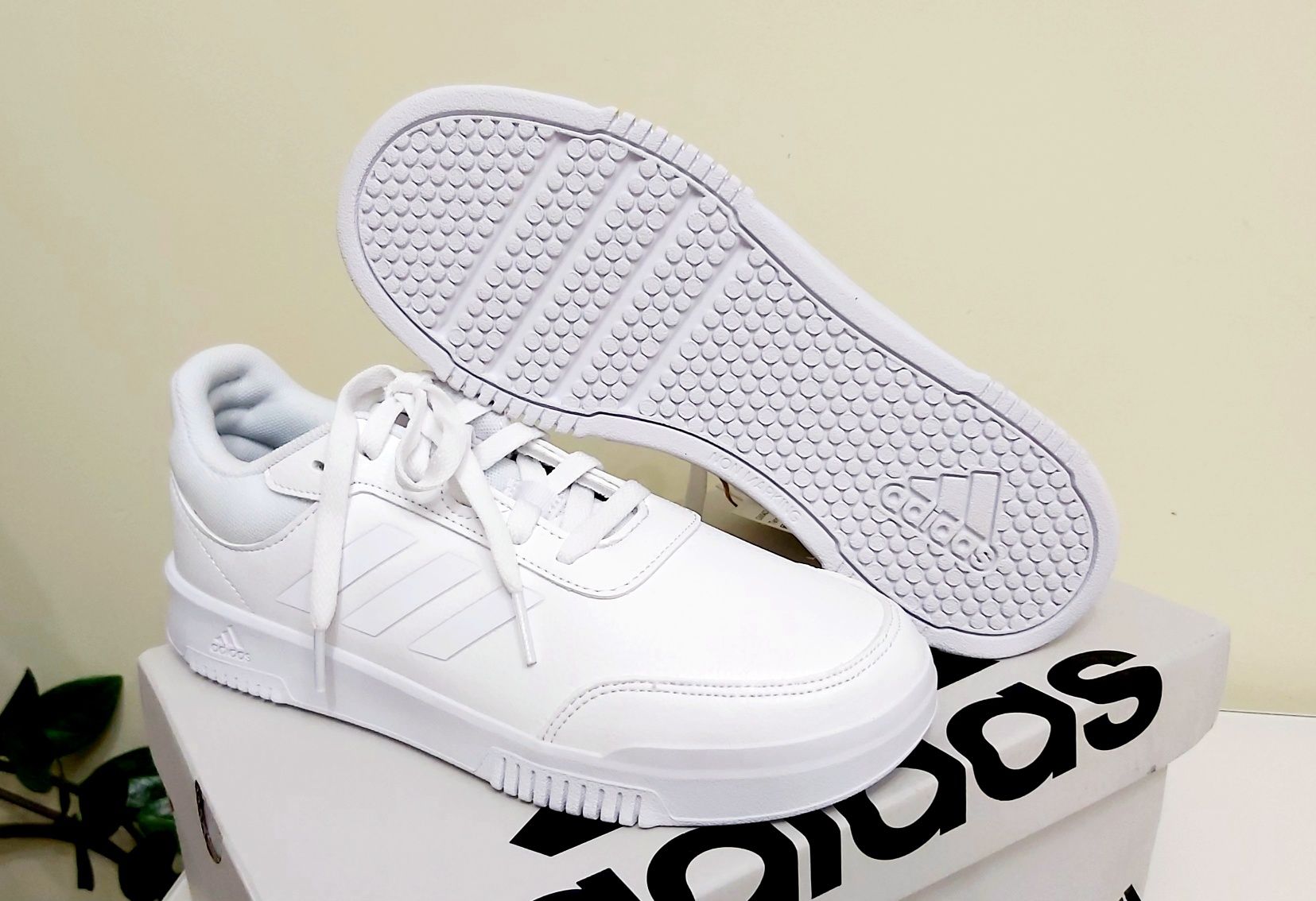Adidas Tensaur белые кроссовки 38, 38.5 р