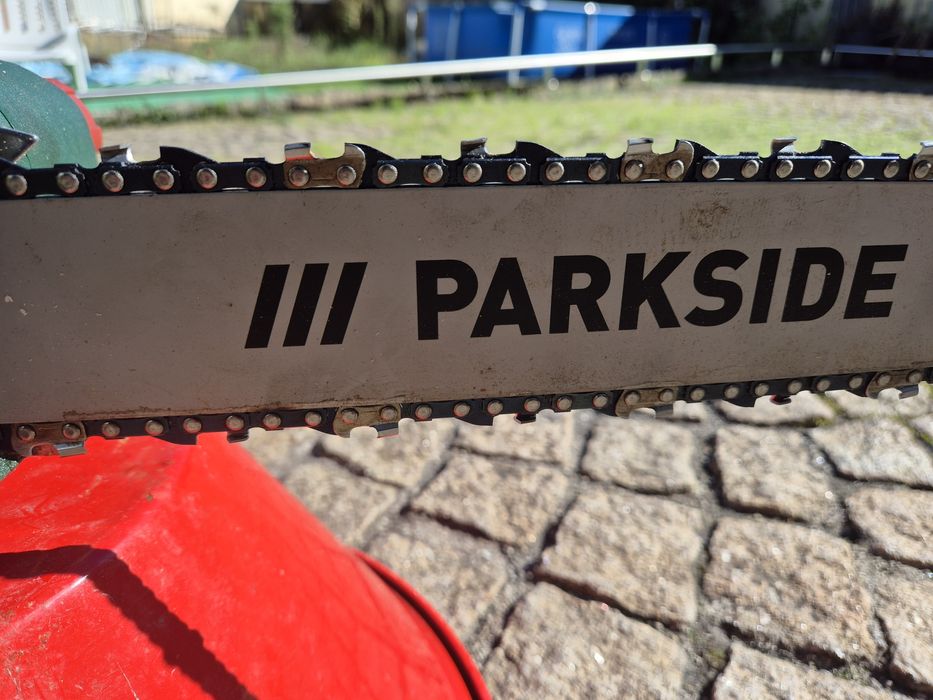 Motosserra parkside a bateria de 40 volts