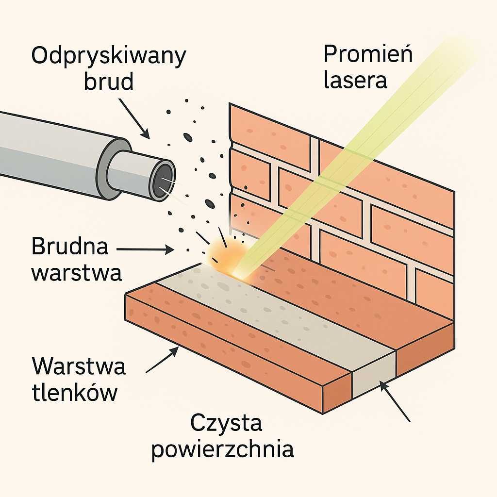 Czyszczenie laserem, oczyszczanie, renowacja