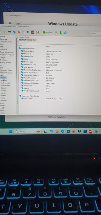 Acer predator Triton 300 Intel core i7 11800h Rtx 3080 165hz