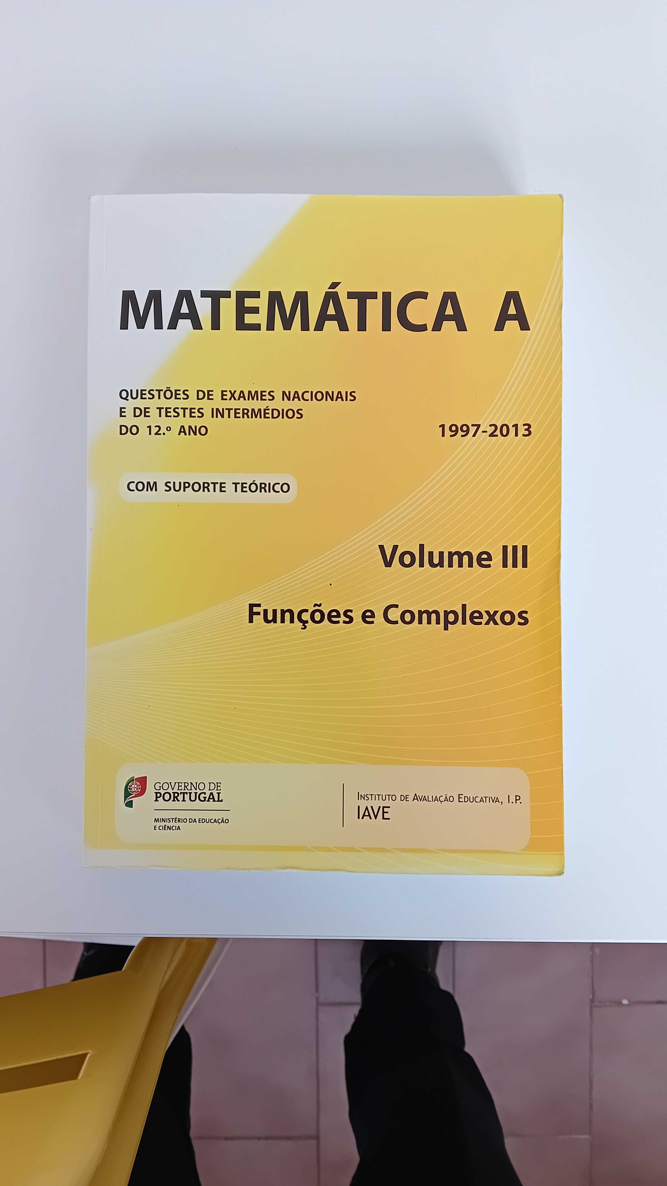 3 Livros Preparação Exame de Matemática A, 12° ano