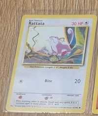 Karta Pokemon TCG z pierwszej serii - Base Set - Rattata 61/102