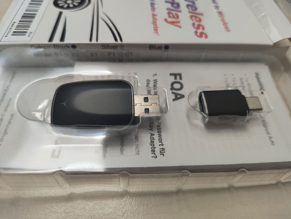 Адаптер CarPlay / Android auto Wifi/Bluetooth