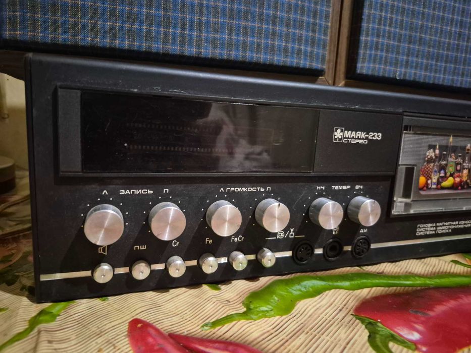 Магнітофон приставка. Маяк-233 Стерео