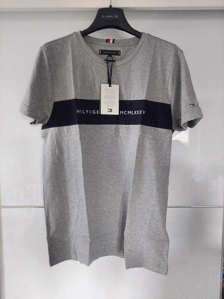 T-shirt bluzka szara Hilfiger nowa M