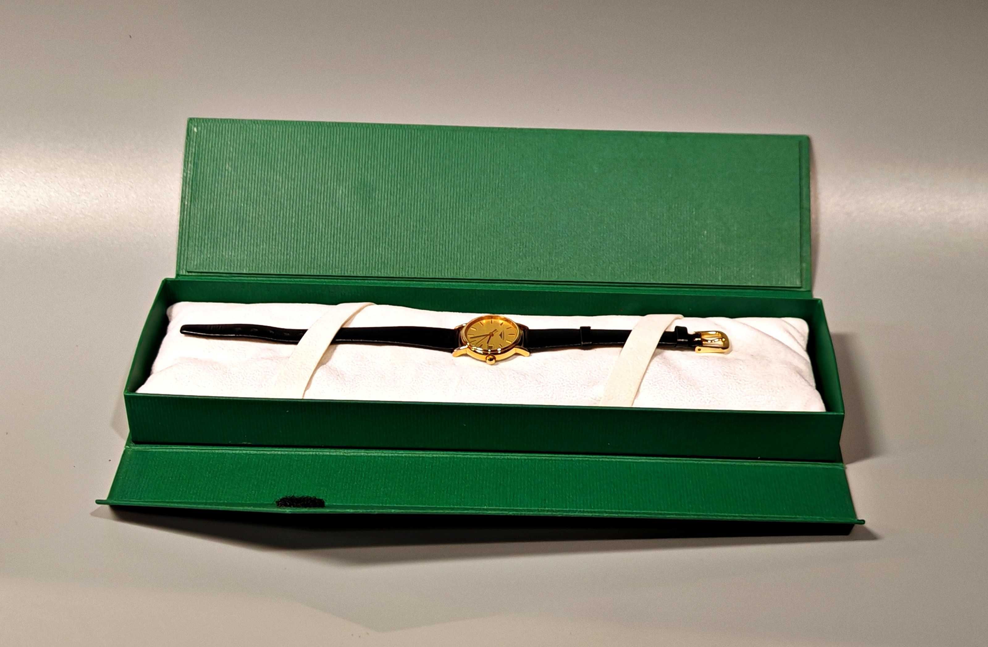 Zegarek Longines Grande Presence Classique 24mm Data Pozłacany Pudełko
