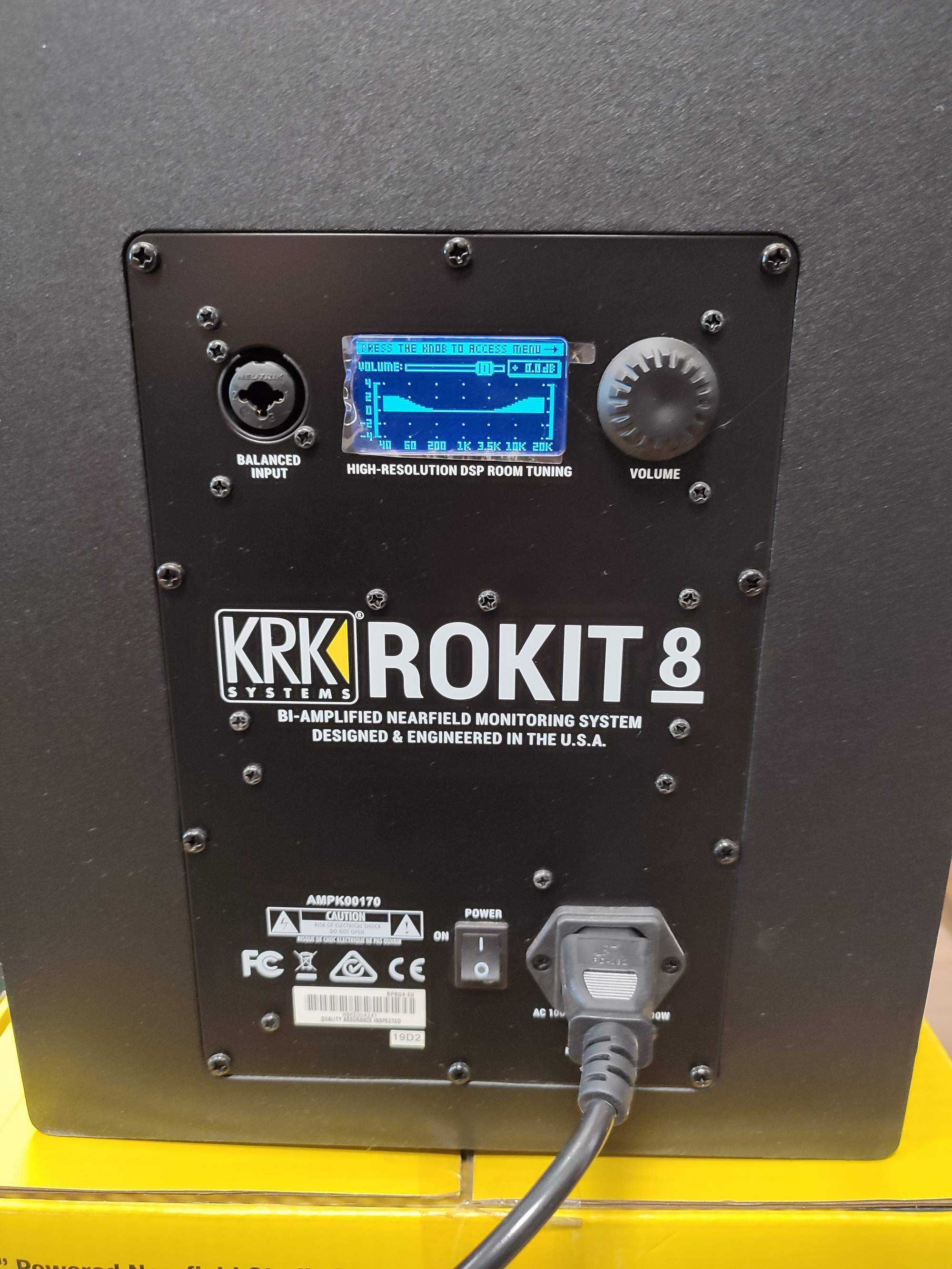 KRK RP8 G4 aktywne monitory studyjne