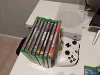 Xbox One S  780 GB + 24 szt gier