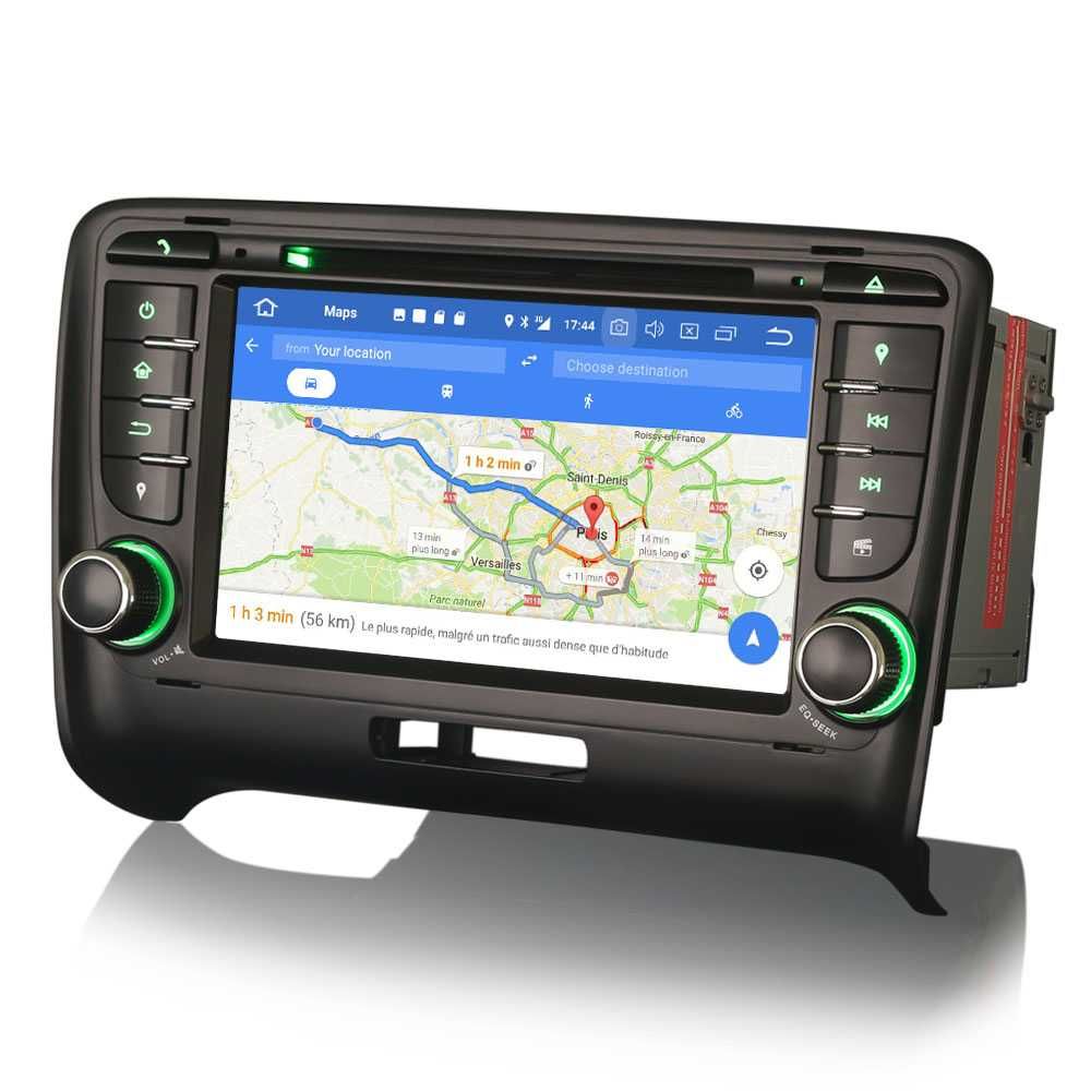 Radio DAB+ CarPlay Android GPS DVD cd WiFi MP3 MP4 USB SD AUDI MK2 TT