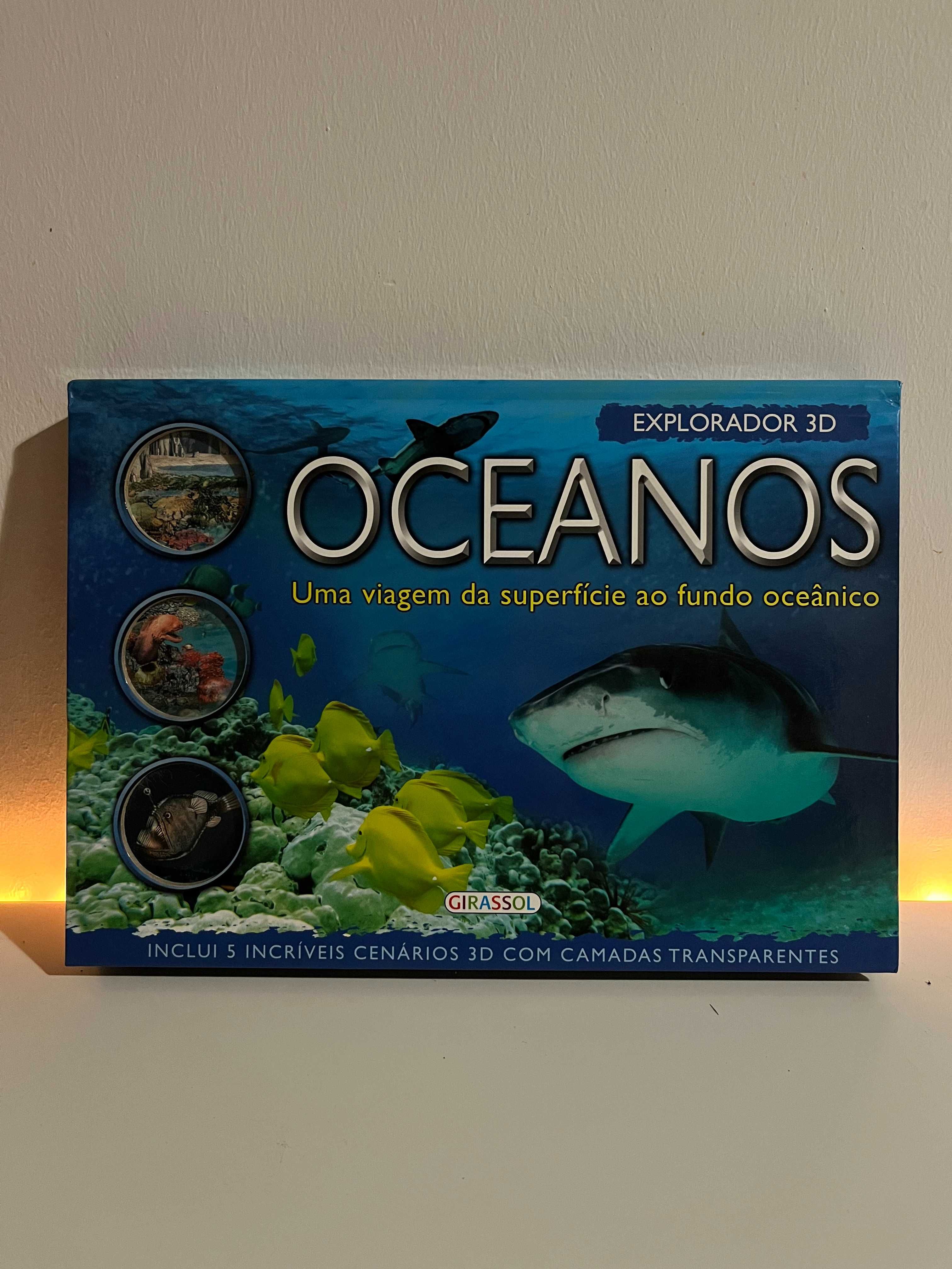 Livro Explorador 3D - Oceanos