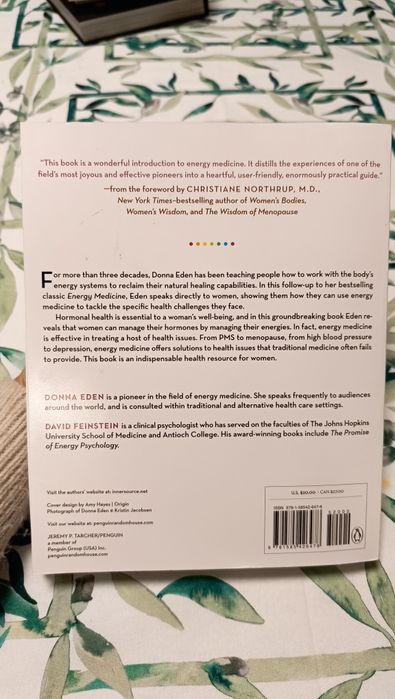 Livro "Energy Medicine for Women"