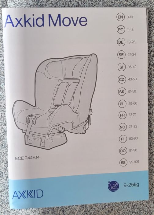 Cadeira auto Axkid Move