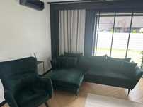 Sofa z funkcją spania +fotel super stan