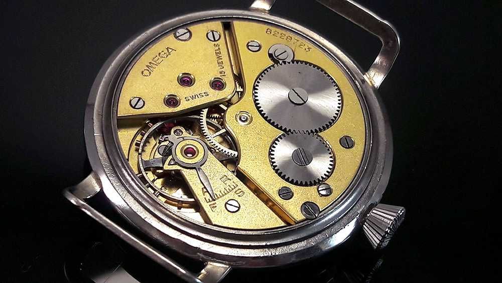 OMEGA "SECTOR" , мужские наручные часы в стиле милитари