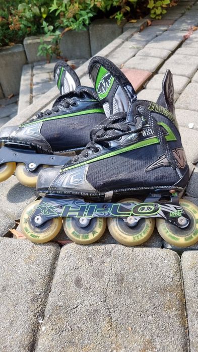 Rolki hokejowe juniorskie mission rozmiar US 4.0