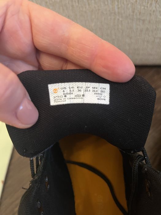 Черевики,ботінки Timberland в чудовому  стані,36 оозивр