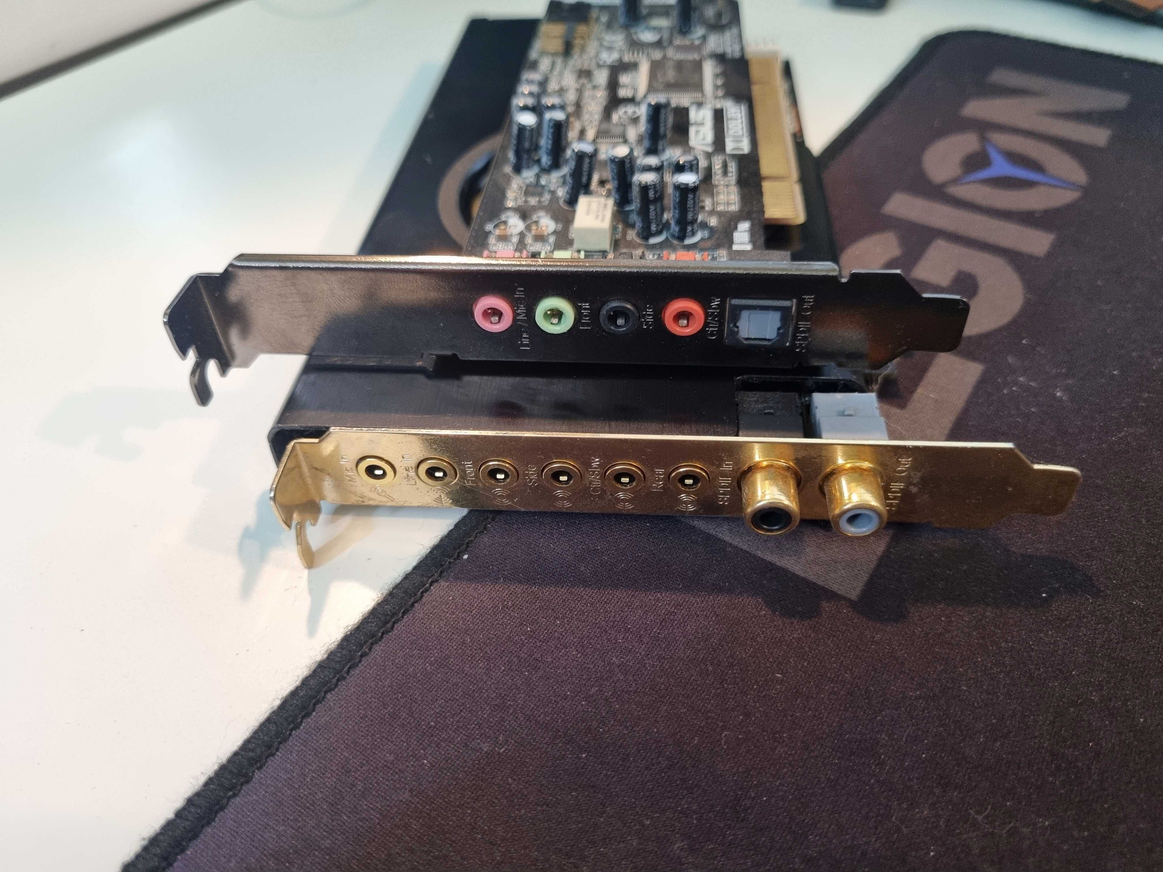 Asus Xonar 2x DG, 1x DX, 1x D2x