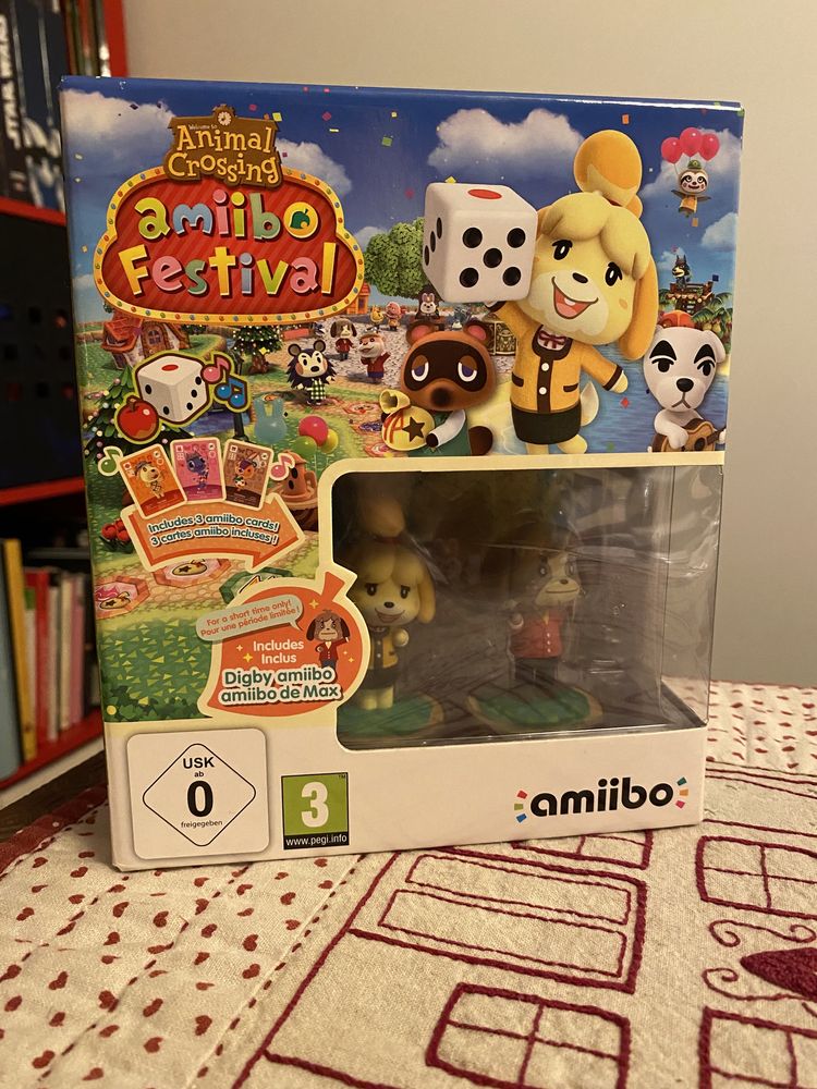 Amiibo Festival Wii-U novo e selado