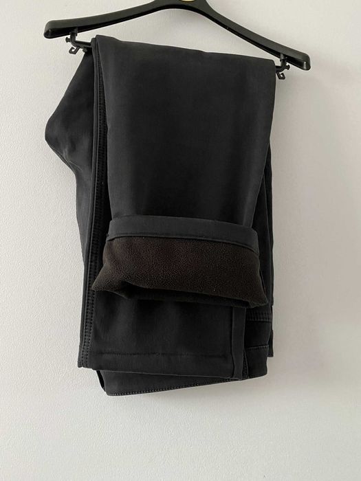 Big More Spodnie męskie ocieplane dżinsowe bawełniane duże W:42 L:32