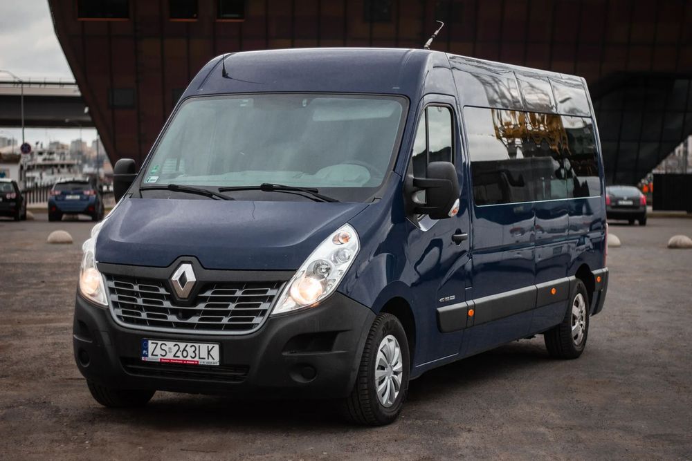 Renault Master PILNE Renault Master 9 osobowy fotele indywidualne zabudowa