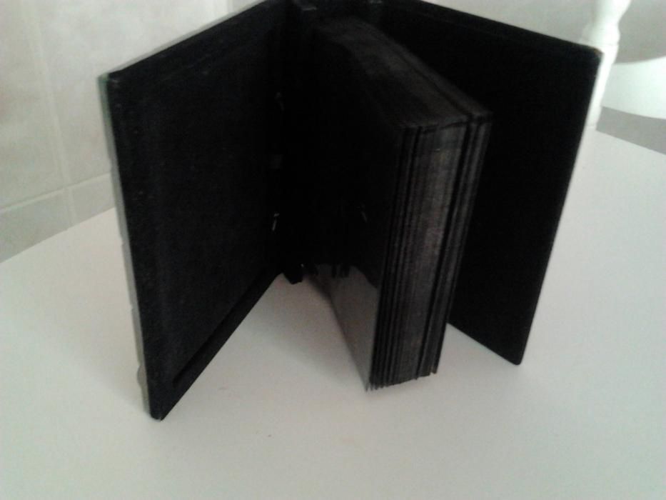 Album/ Moldura Bébé em metal e vidro