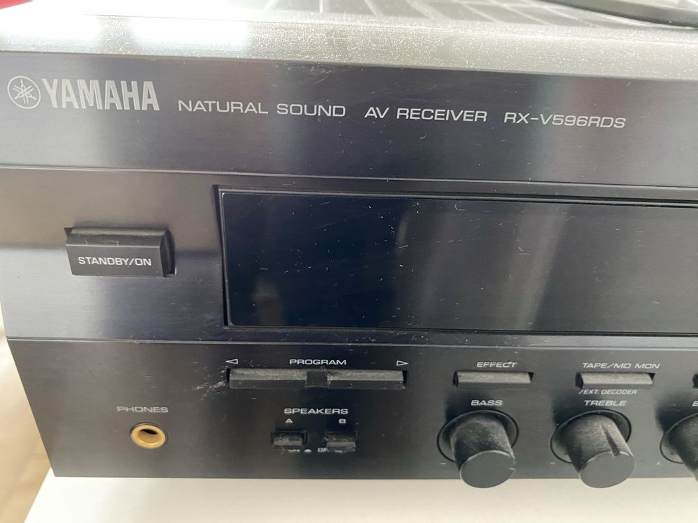 Yamaha natural sound AV Receiver RX-V596RDS