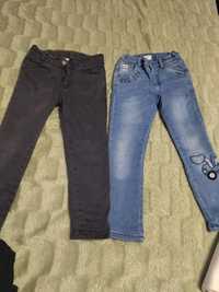 Зимние джинсы на 4-5 лет, рост 110-116