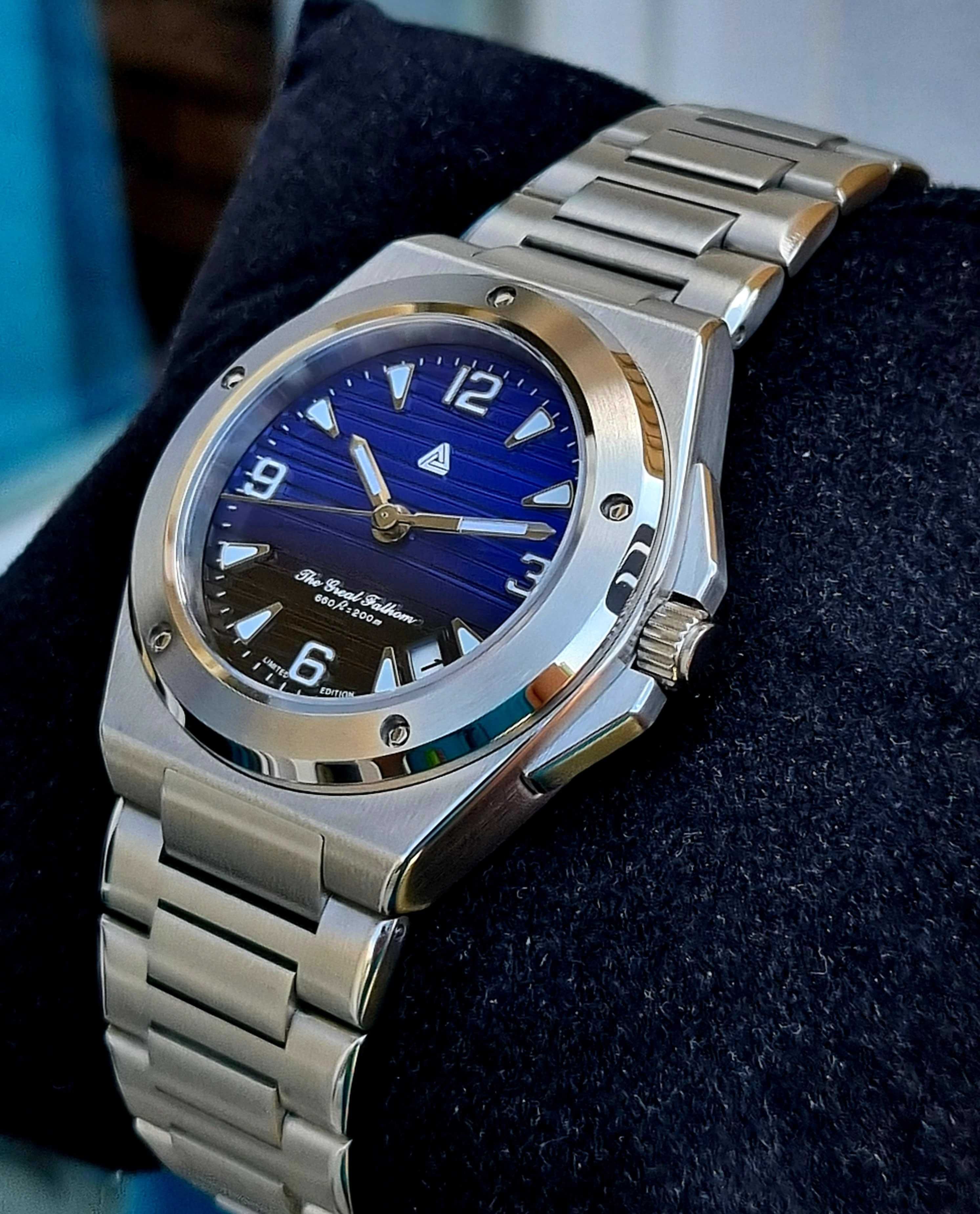 Seiko MOD Ingenieur NH35 Automat Ocean Dial
