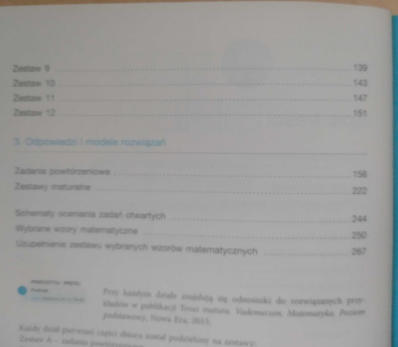 Zestawy maturalne i zbiór zadań matematyka
