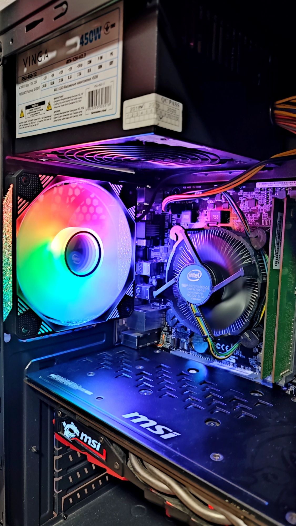 Игровой ПК GTX 1060  DDR4 CS2 GTA 5 WOT fortnite DoTa2