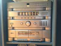 Wieza Sharp Sc3700cdh(gy) 5cd 2kasety szafka oryginal Korea!