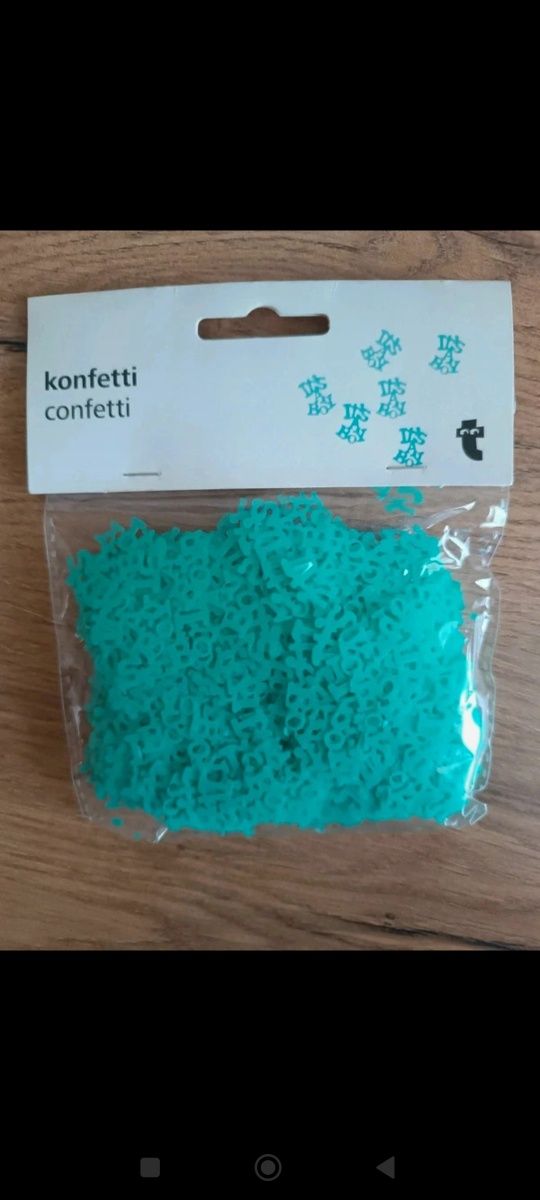 Konfetti It'a boy - baby shower/gender party